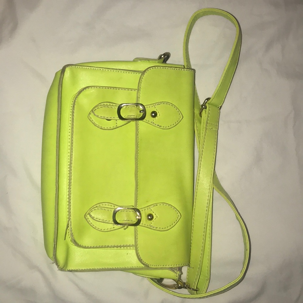 NEON YELLOW/GREEN Crossbody